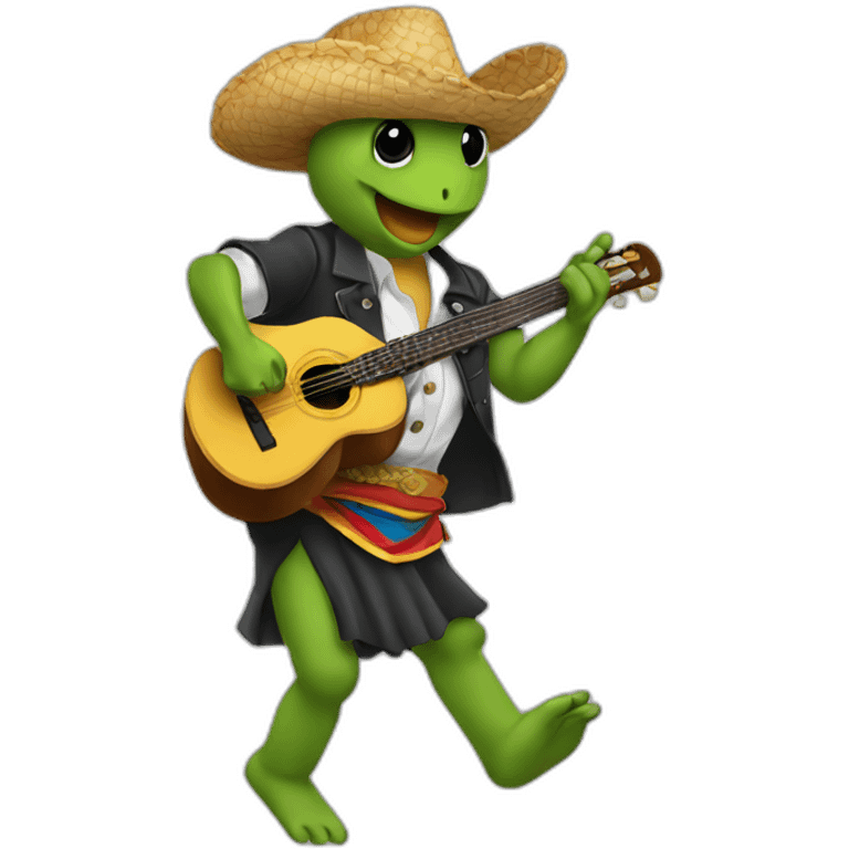 tortuga bailando jarabe tapatio emoji