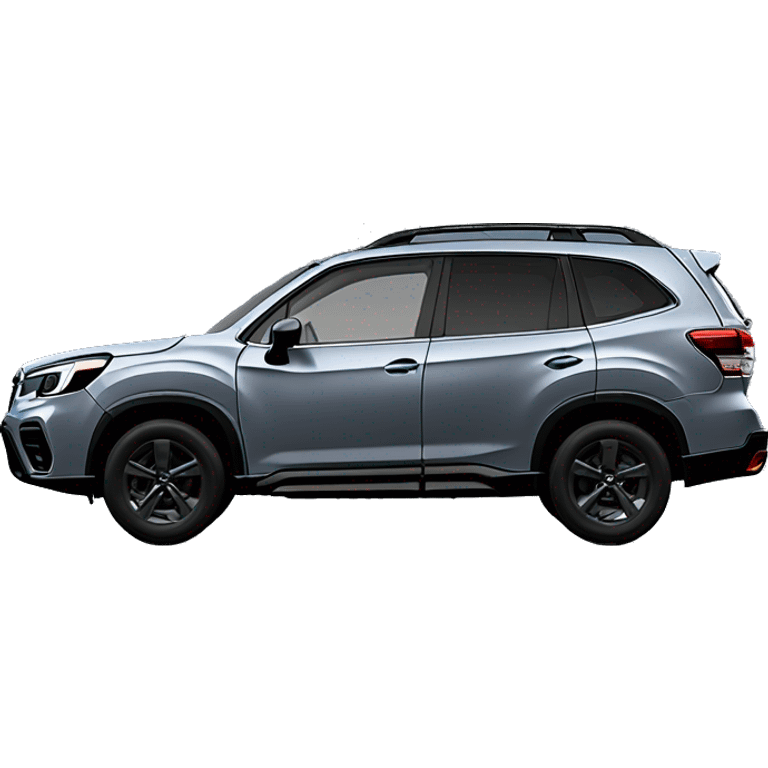 Black 2022 Subaru Forester Sport emoji