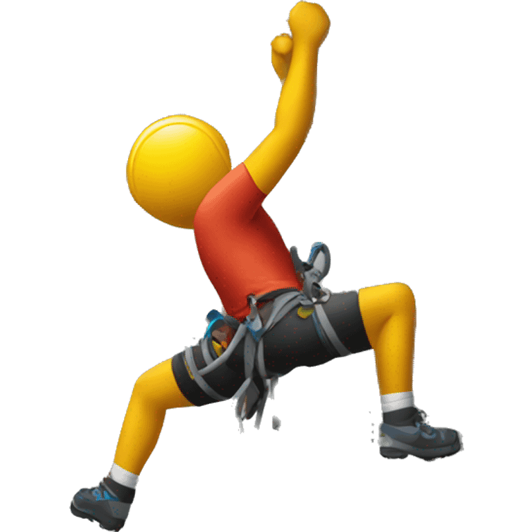 climbing emoji