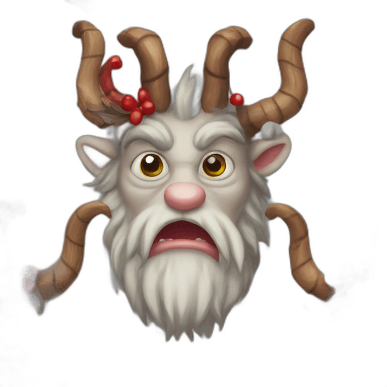 christmas krampus emoji