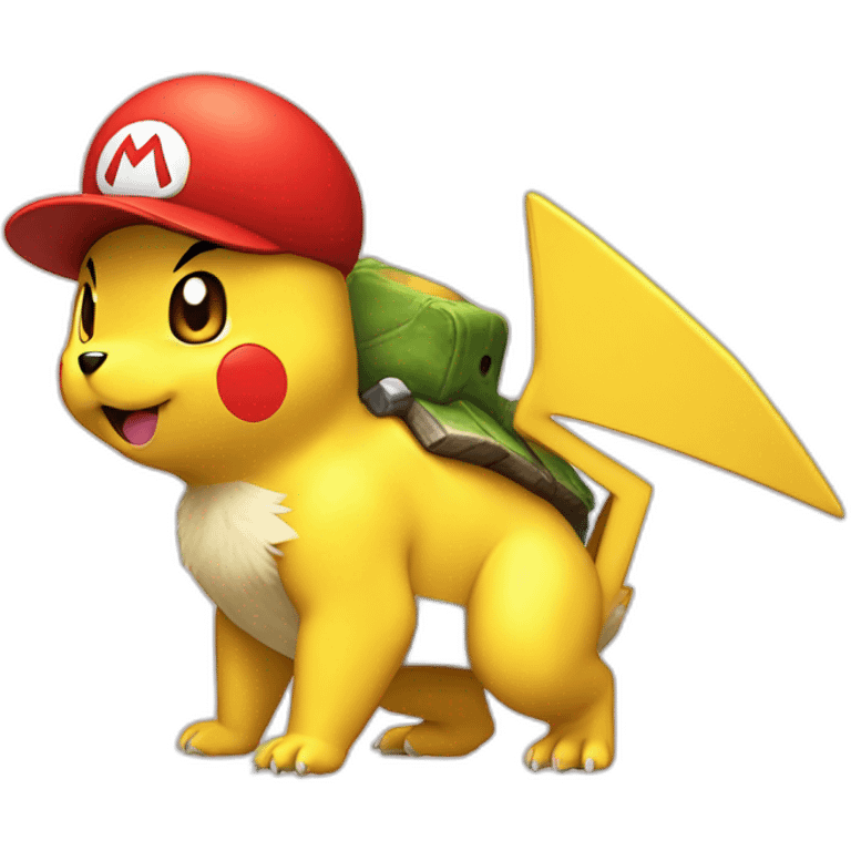 dinasaurs Pikachu Super Mario emoji