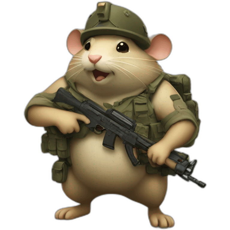 4 fat rats going to war emoji