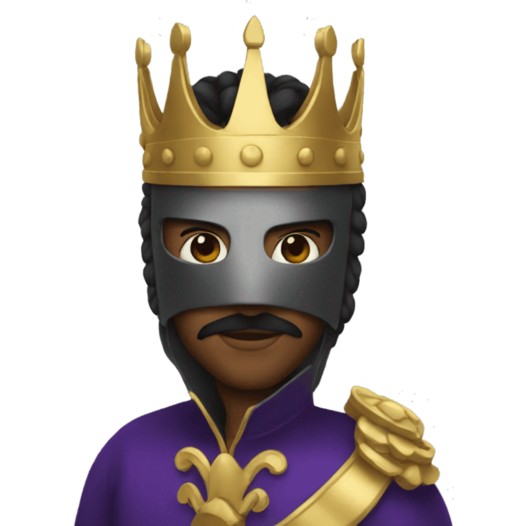 baldwin masked king emoji