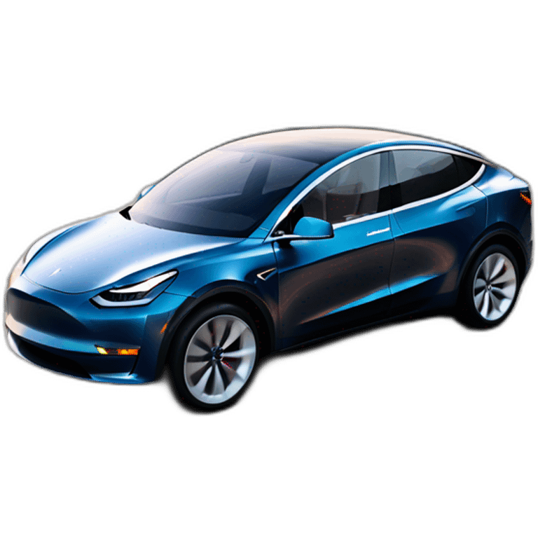 Tesla model y emoji