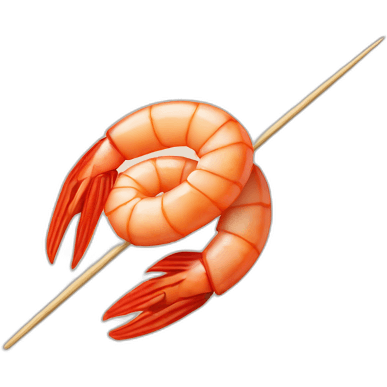 shrimp skewer emoji