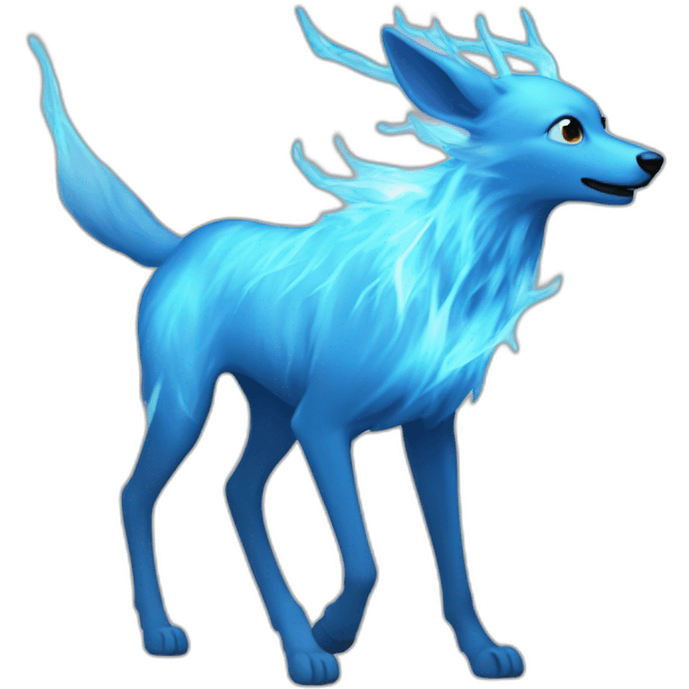 Expecto Patronus blue emoji