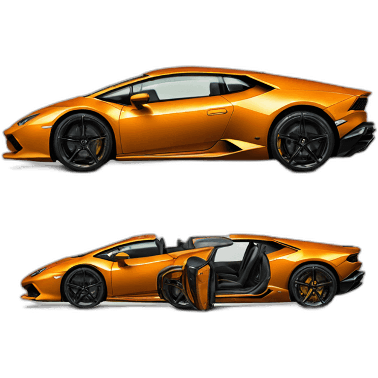 Lamborghini huracan emoji