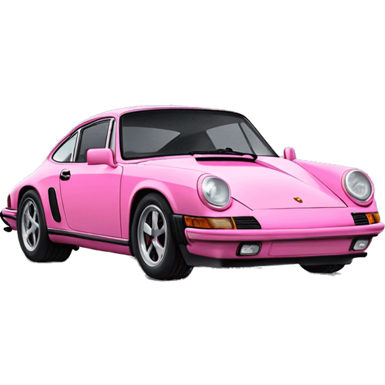 Pink Porsche 911 2024 emoji