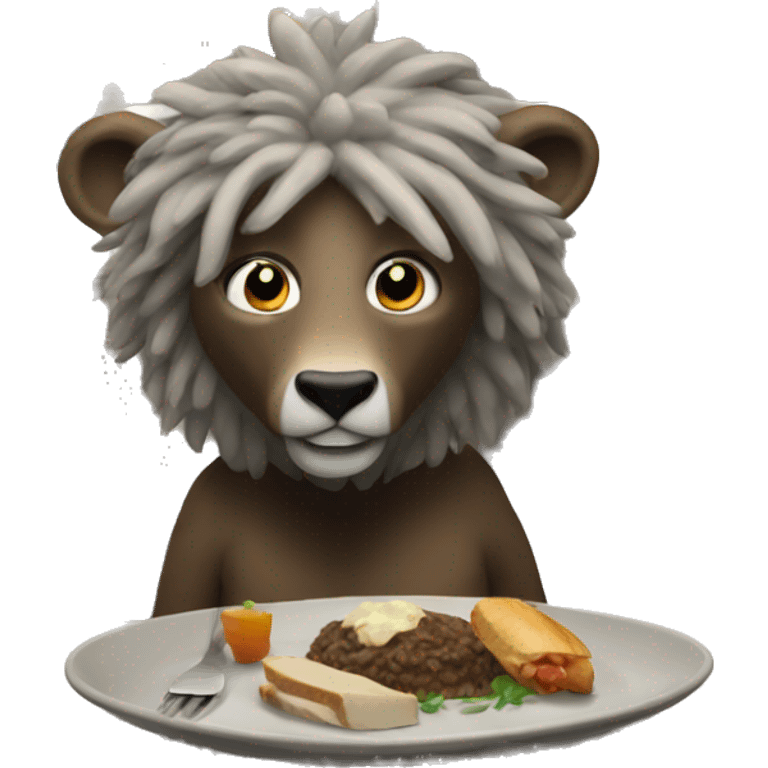 wildabeast dining out emoji