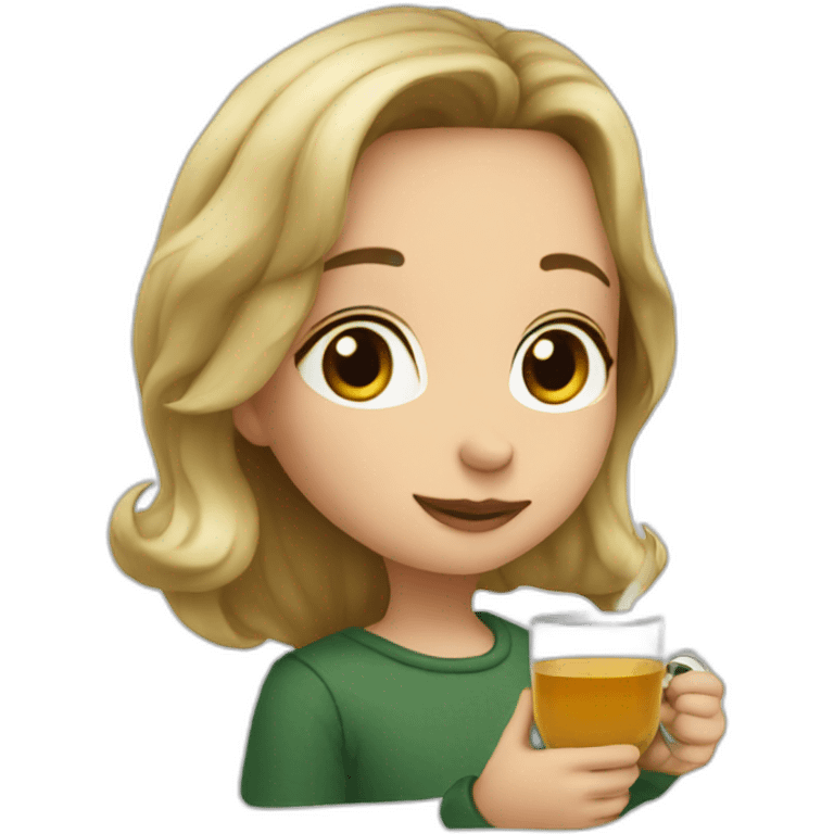 kit konnor sipping tea emoji