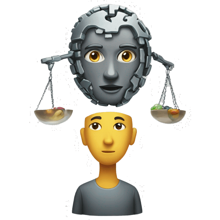 Balancing mind and tech  emoji