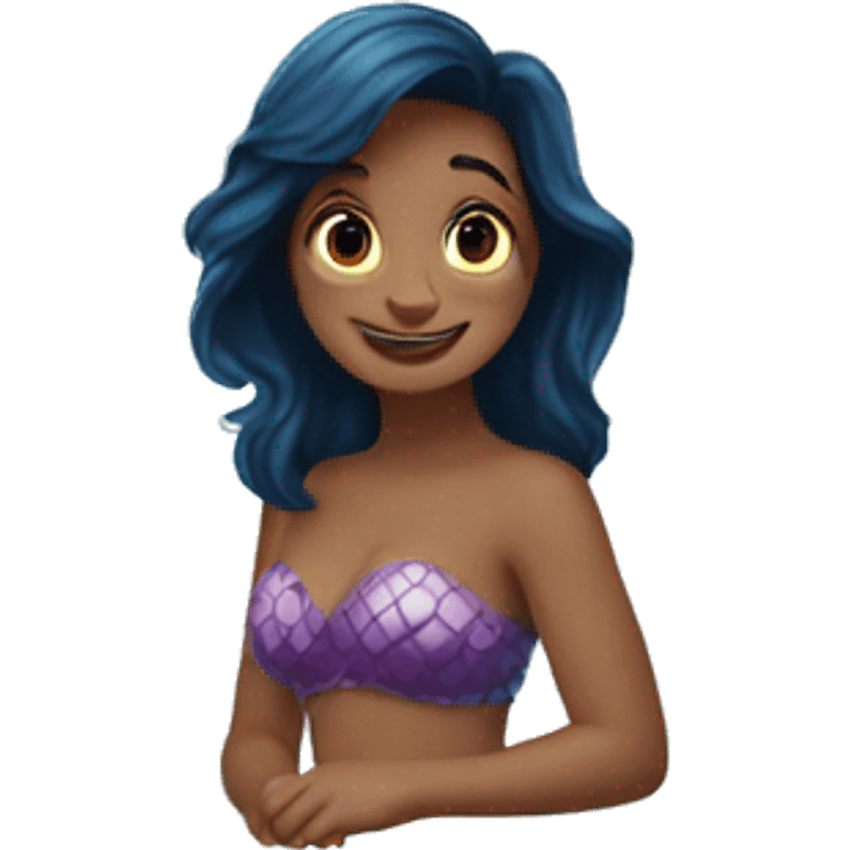 Little mermaid emoji