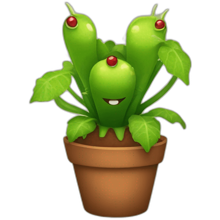 venus fly trap emoji