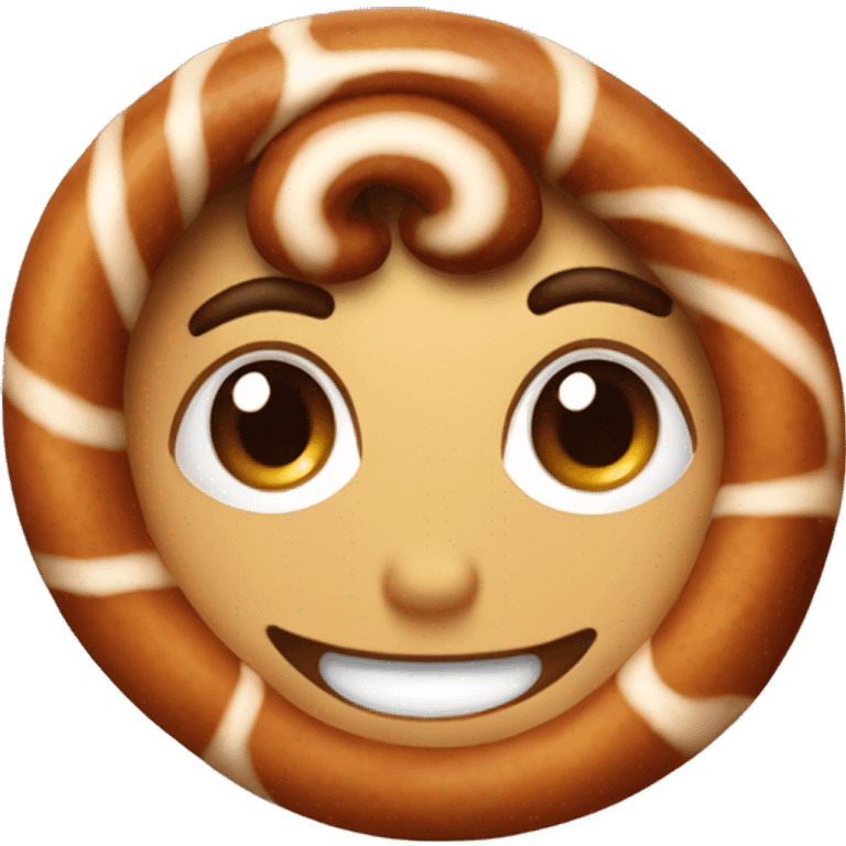 Cinnamon swirl  emoji