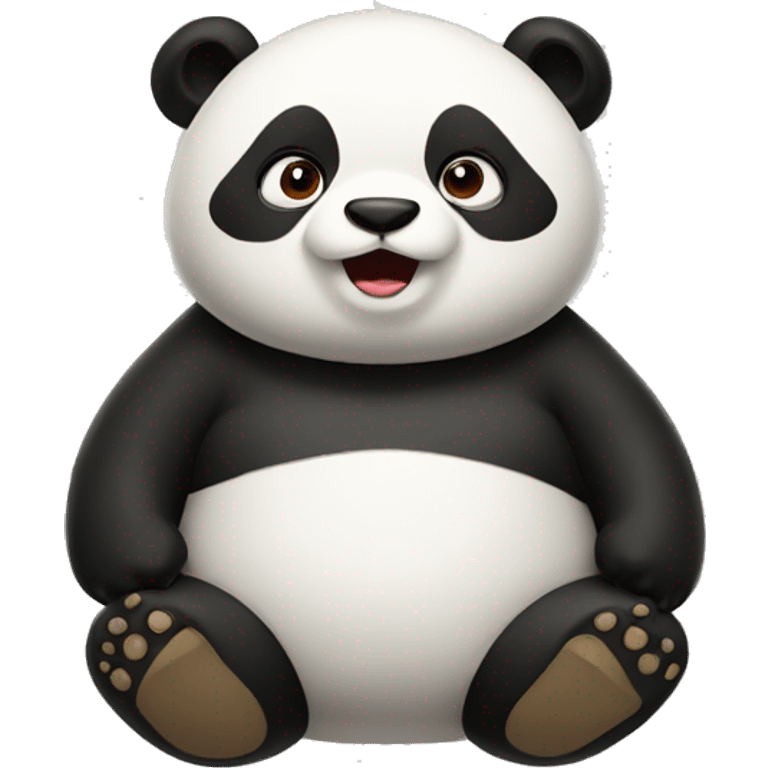 fat panda emoji