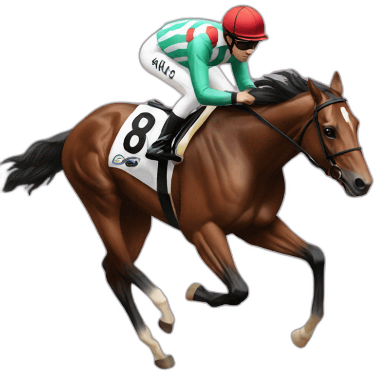 racehorse emoji