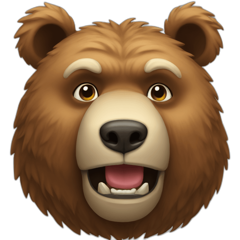 giant bear emoji