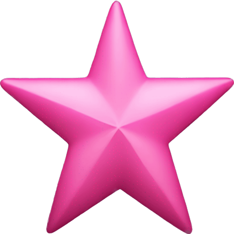 pink star emoji