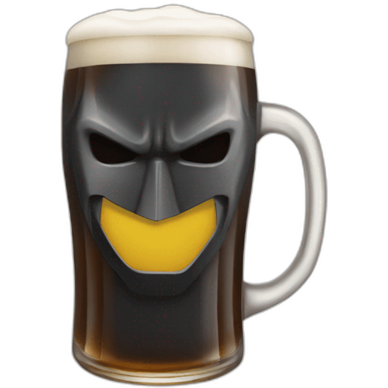 batman drink beer emoji