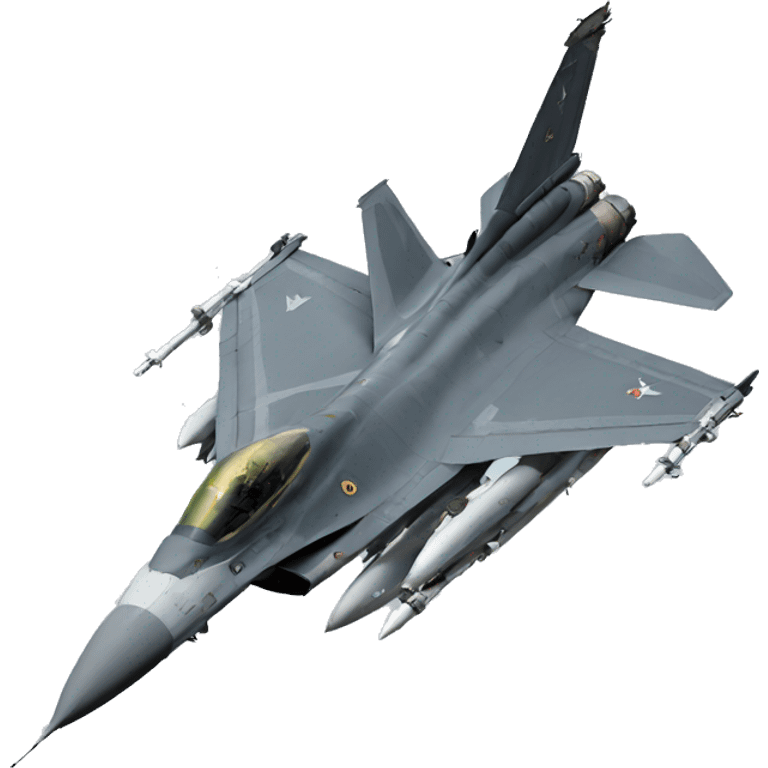 f-16 emoji