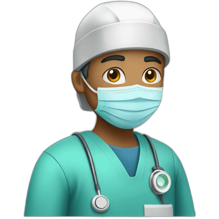 surgeon studiying emoji