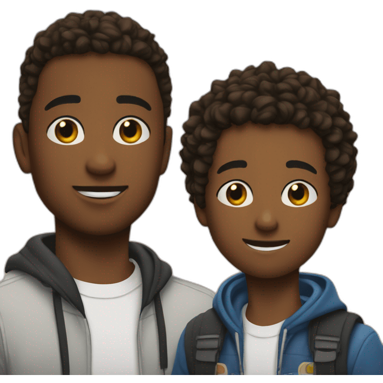 ry with chuggzi and myles emoji