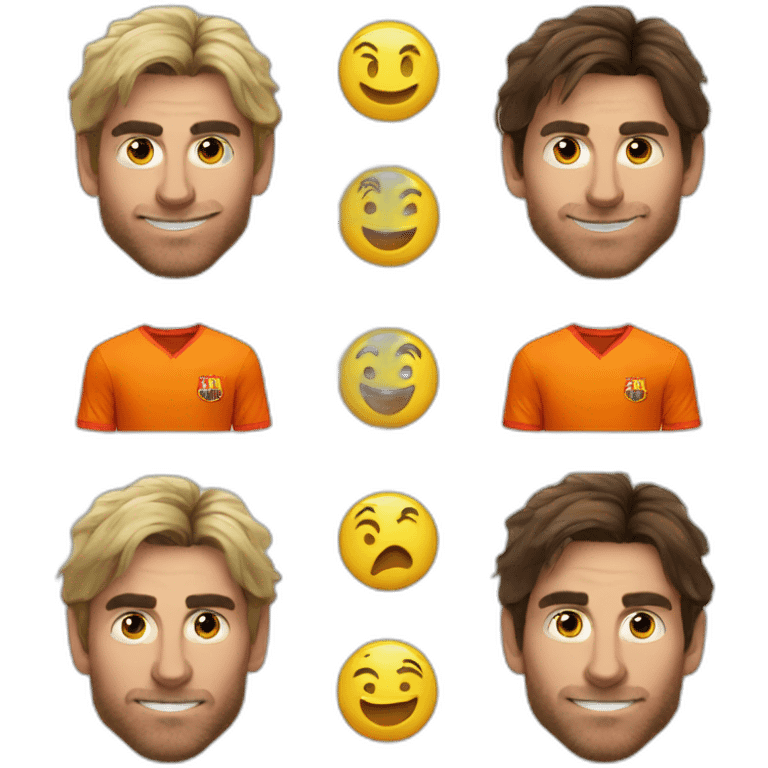 Messi Rafael nadal emoji