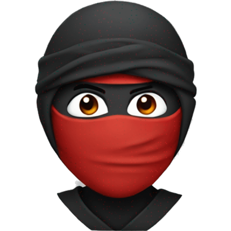 red ninja emoji