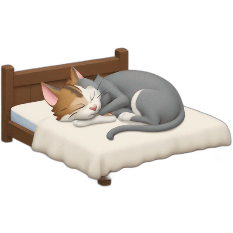 Sleeping tom and Jerry emoji