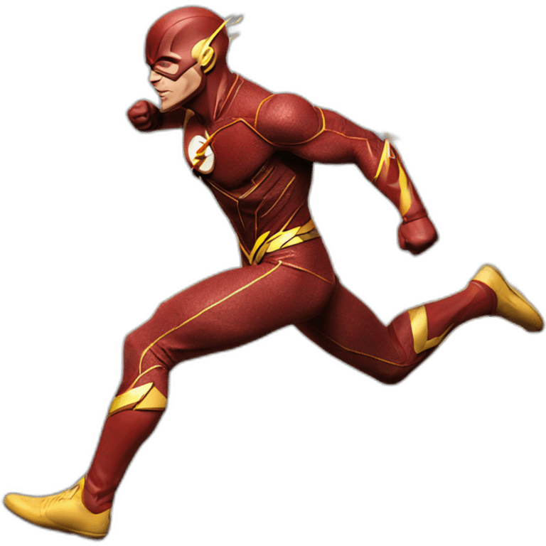 the flash running fast emoji