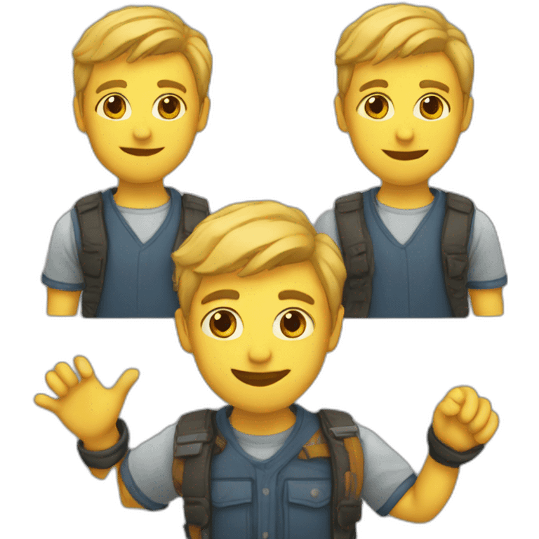 three js developer emoji