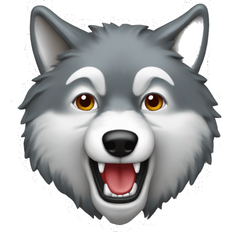 North Carolina state university wolf emoji