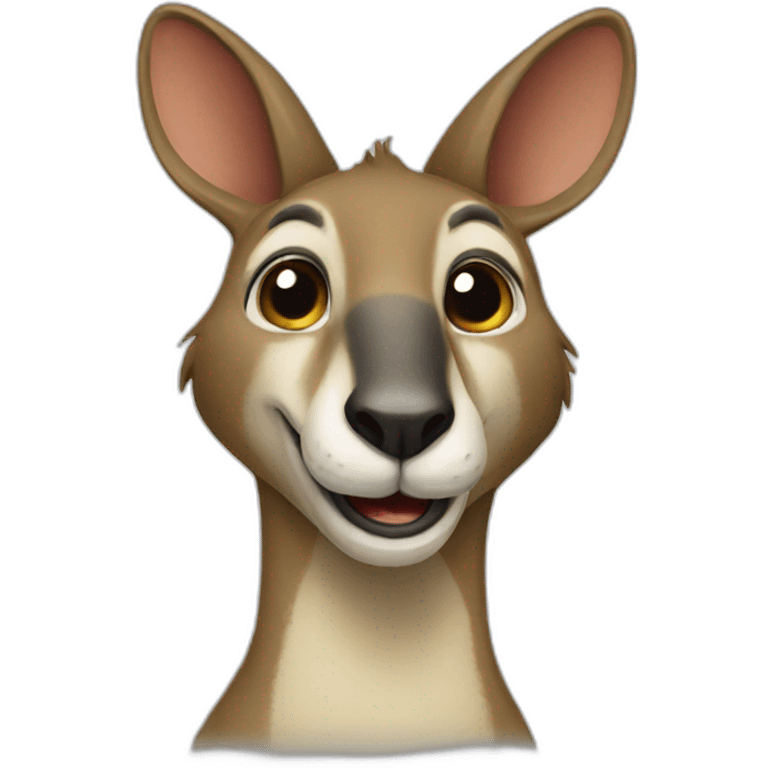 Cangaroo emoji