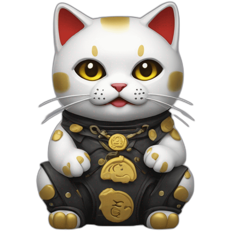 Maneki Neko necropunk emoji