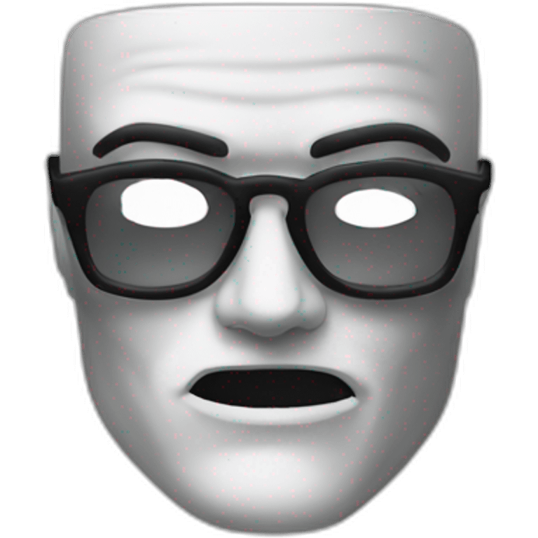 mr robot mask emoji