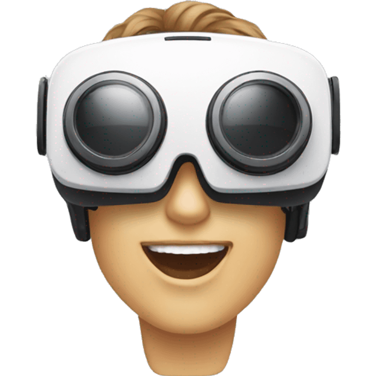 virtual reality glasses emoji