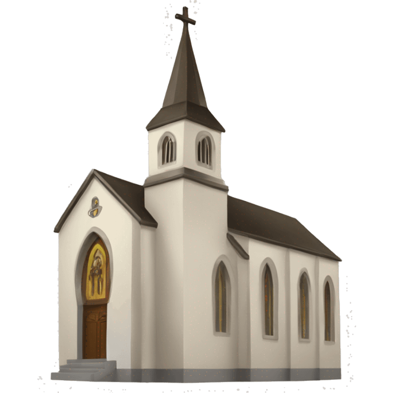 a church  emoji