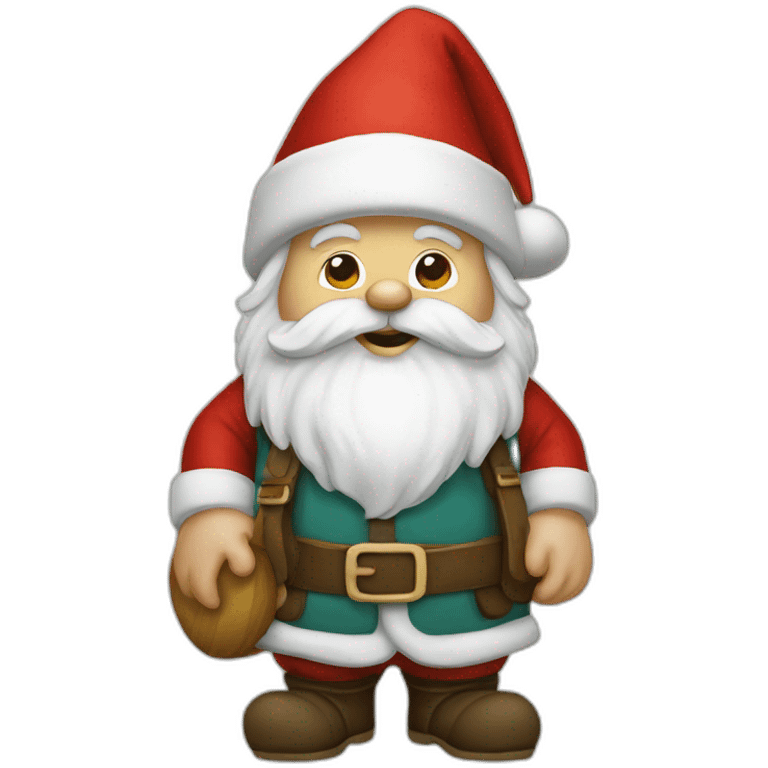 gnome Santa emoji