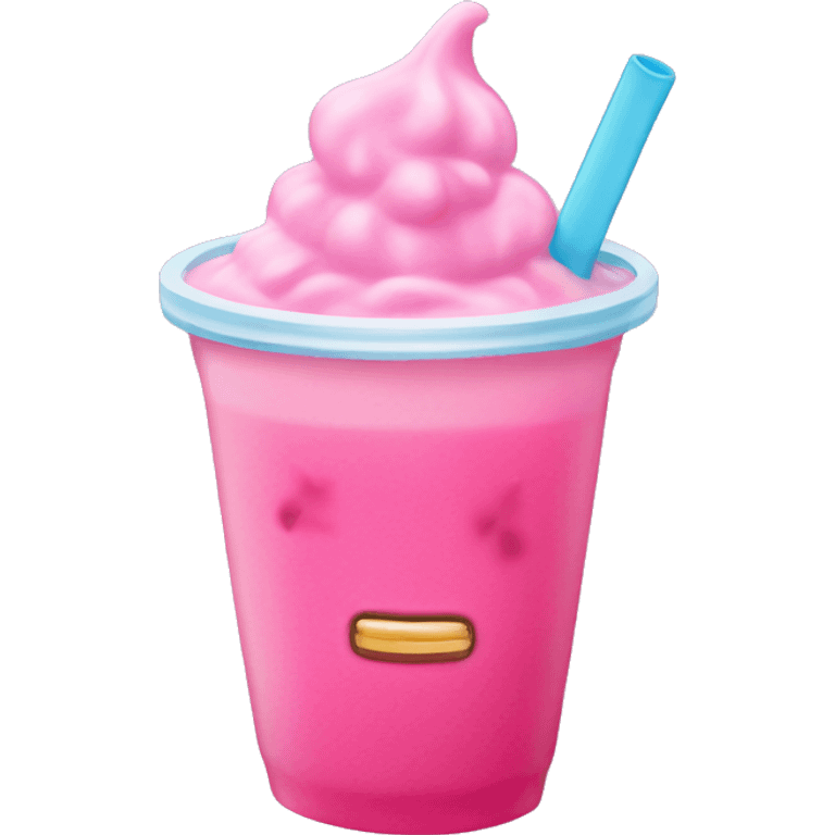 Pink slush  emoji