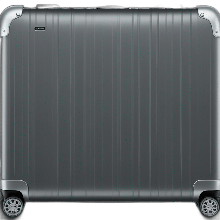 Rimowa black classic cabin emoji