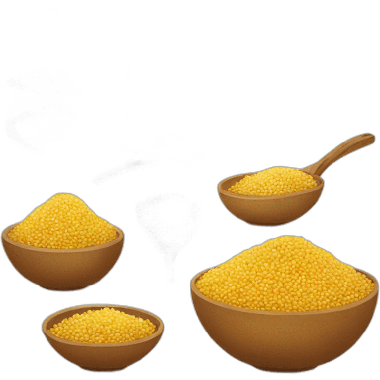 Colombebmange du couscous emoji