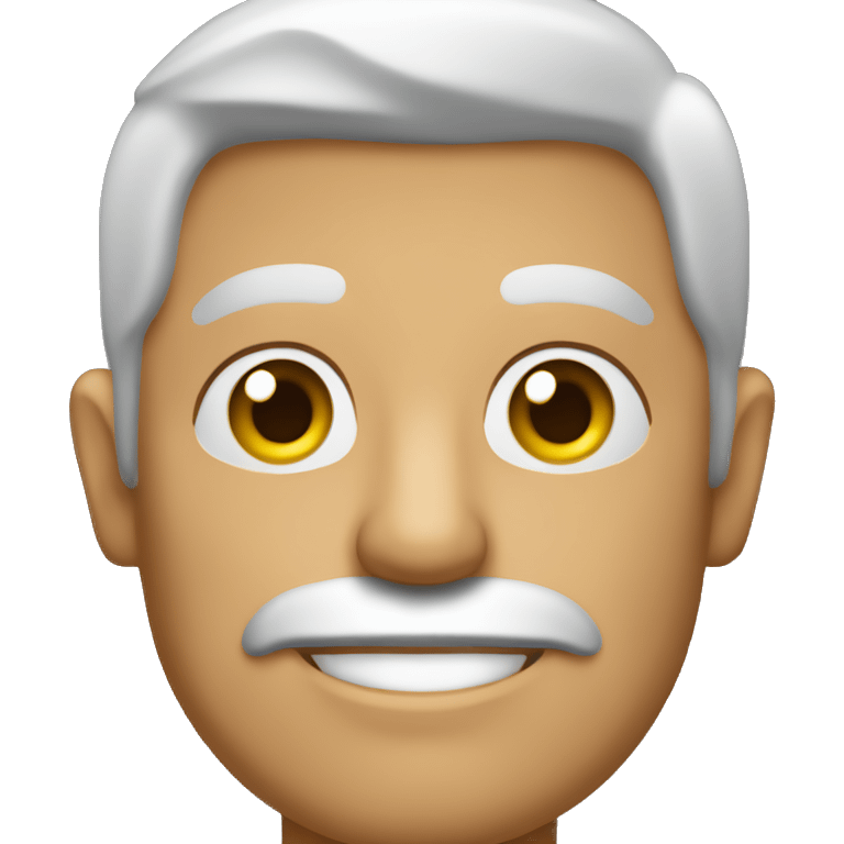 Hombre con gran nariz emoji