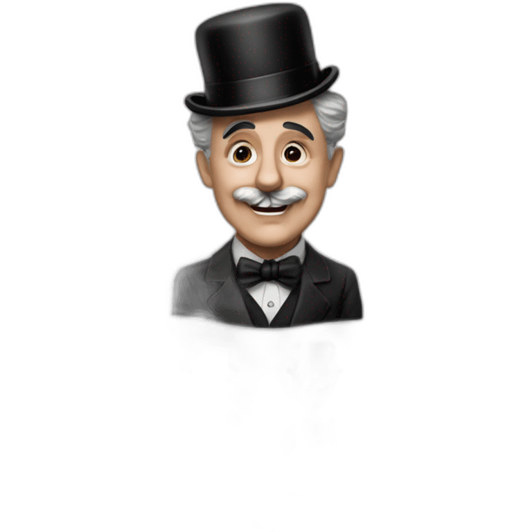 Charlie chaplin déguisé en dictateur autrichien emoji