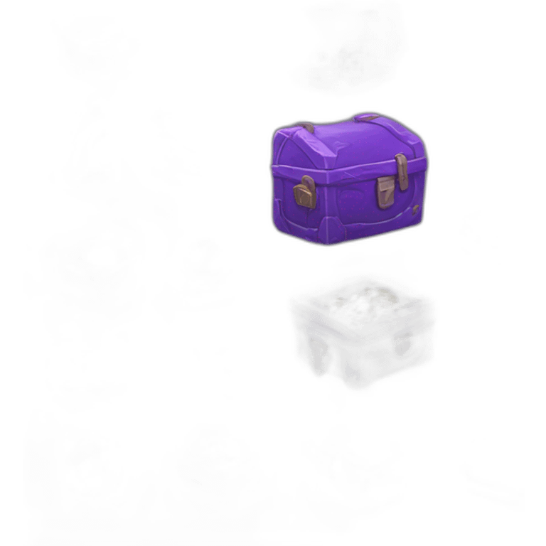 Pokemon Game LootCase Purple Chaotic Color Rich Treasure Legendary Epic Items and Pokemons emoji