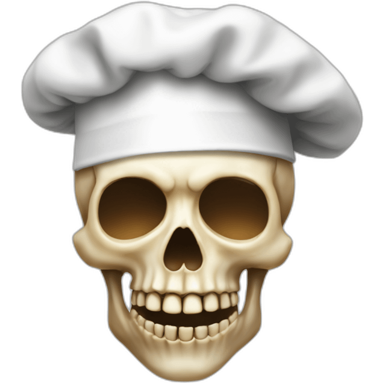 Skull Chefs Kiss with Italian hand emoji