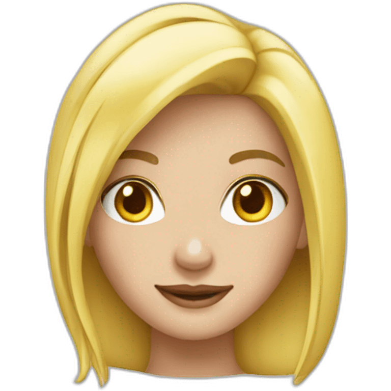 blonde girl cooker emoji