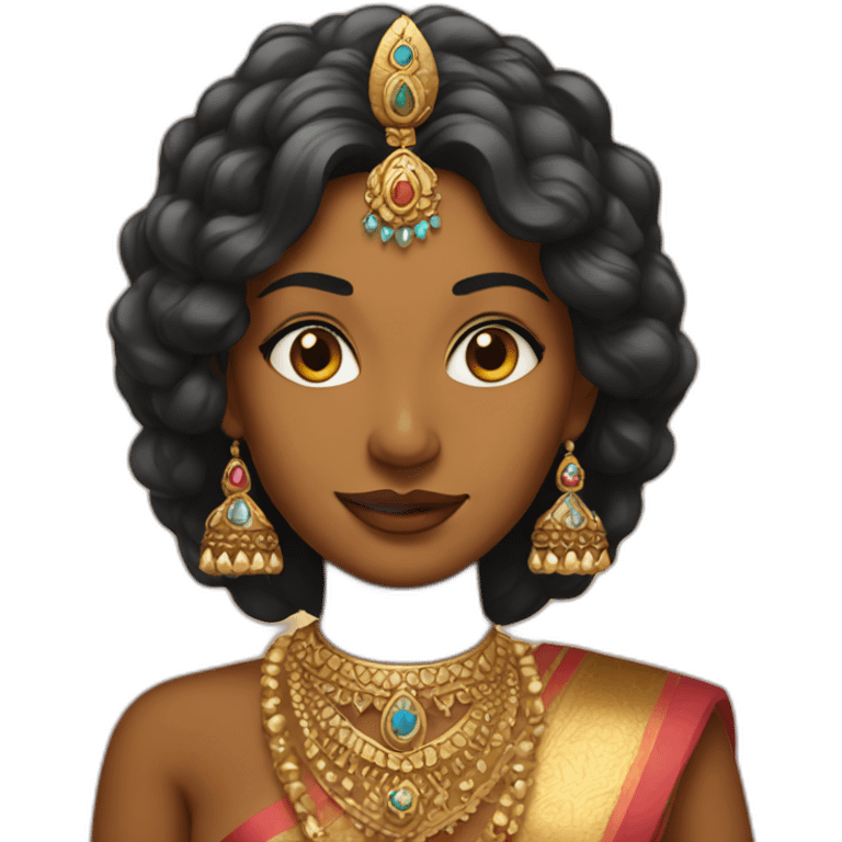 indian queen emoji