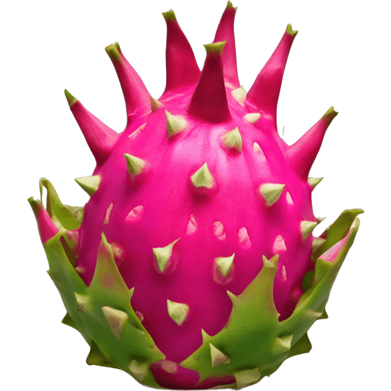 Dragonfruit in section emoji