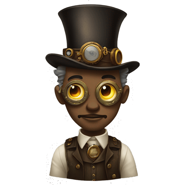 Steampunk emoji