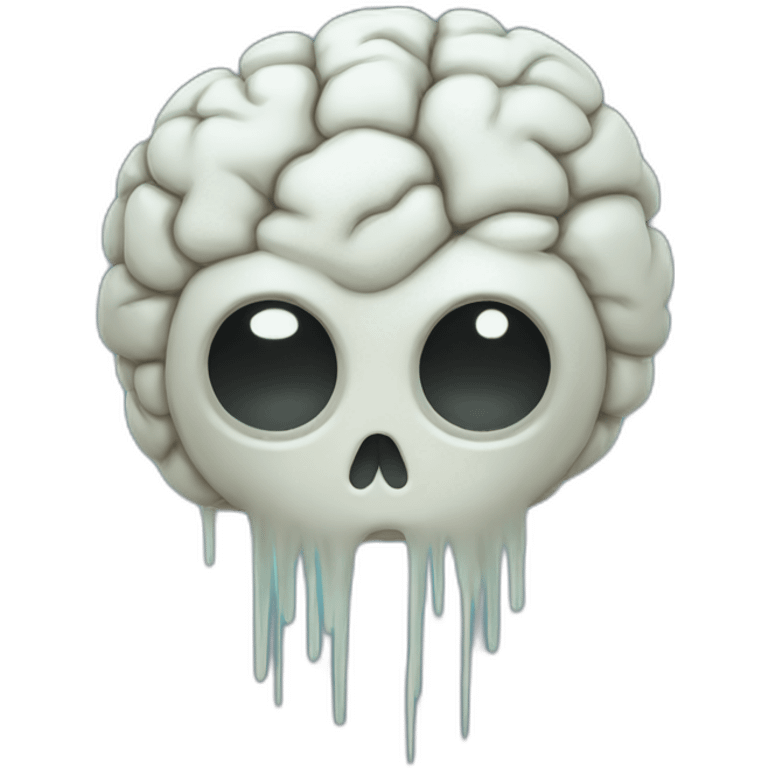 ghost brains emoji